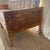 Tan Billy Baldwin for Bielecky Brothers Mid Century Rattan Cane Tuxedo Sofa With Penny Morrison Linen Fabric For Sale - Image 8 of 9