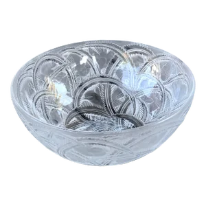 Lalique Crystal Pinsons Bird Bowl