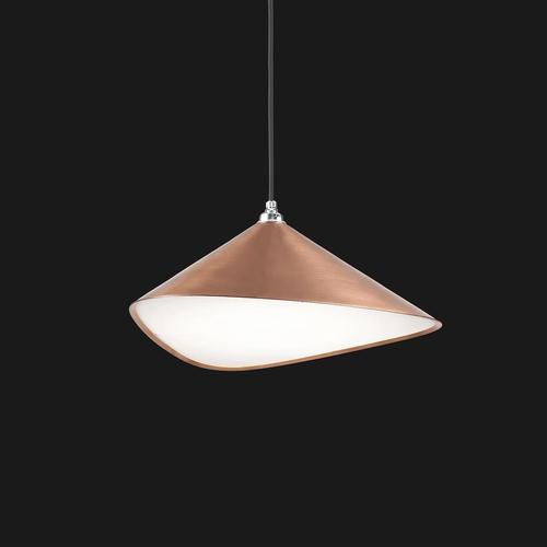 Black Emily I Pendant in Steel with Dark Bronze Finish by Moss Objects For Sale - Image 8 of 14