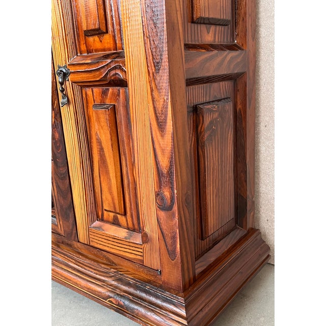 20th Century Cupboard or Cabinet, Pine, Spain, Restored For Sale - Image 14 of 18