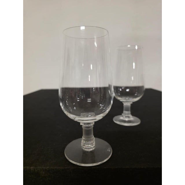 Vintage Murat Series Glasses by Lalique France, 1940s, Set of 15 For Sale - Image 10 of 17