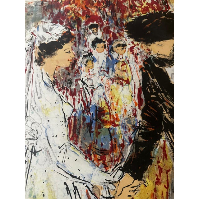 Bertoldot Taubert, Jewish Wedding, Litho Judaica, 1960s, Paper For Sale - Image 12 of 18