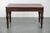Antique English Writing Desk with Red Leather Top, Early 19th Century For Sale - Image 5 of 13