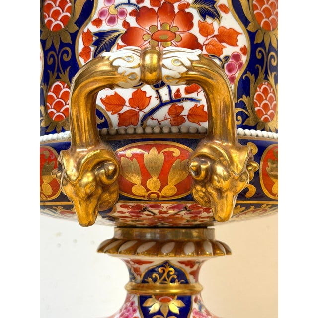 19th C Derby Porcelain, Regency Period, 'Old Imari' Vase now as a Lamp For Sale - Image 9 of 18