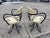 Vintage Hollywood Regency Wrought Iron Butterfly Swivel Dining Chairs - Set of 4 For Sale - Image 10 of 12