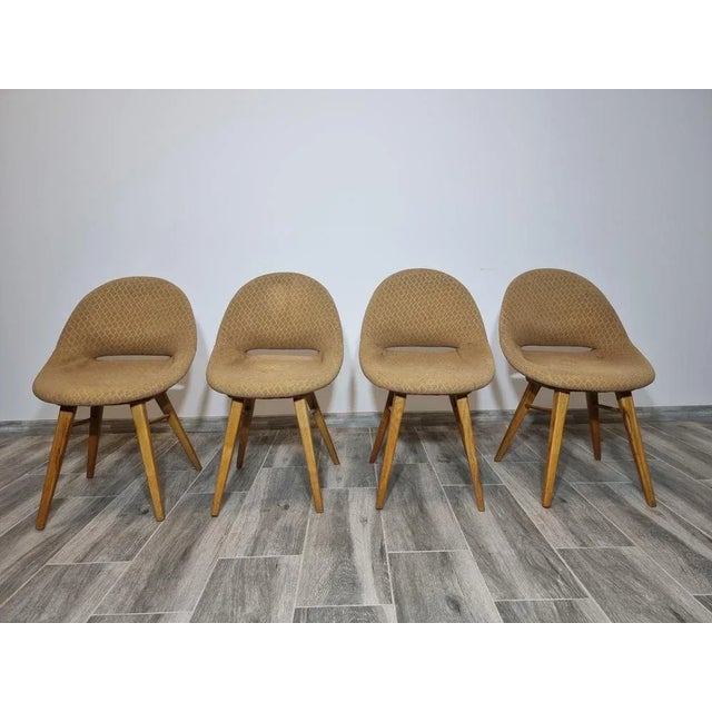 Armchairs by Miroslav Navratil, Set of 4 For Sale - Image 17 of 17