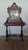 Italian Makeup Dressing Table in Walnut For Sale - Image 3 of 8