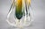 Glass Mid-Century Amber and Green Art Glass Vase attributed to Josef Hospodka, 1960s For Sale - Image 7 of 9