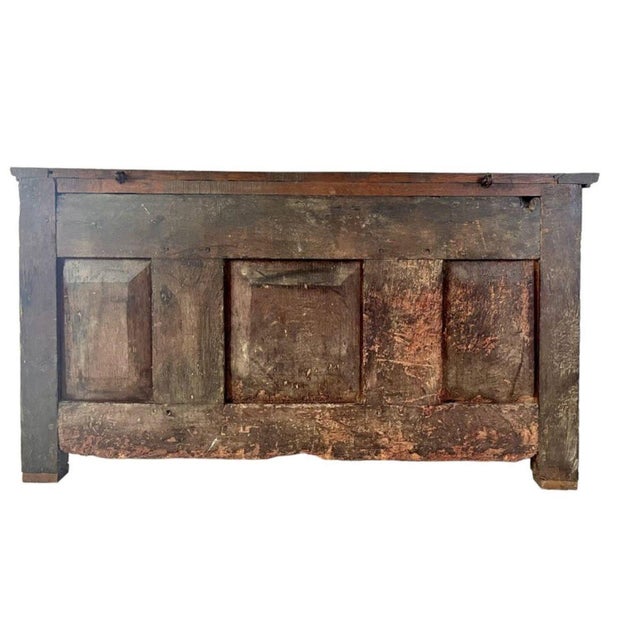 Large 16th Century French Gothic Trunk, France, 1580s For Sale - Image 9 of 11