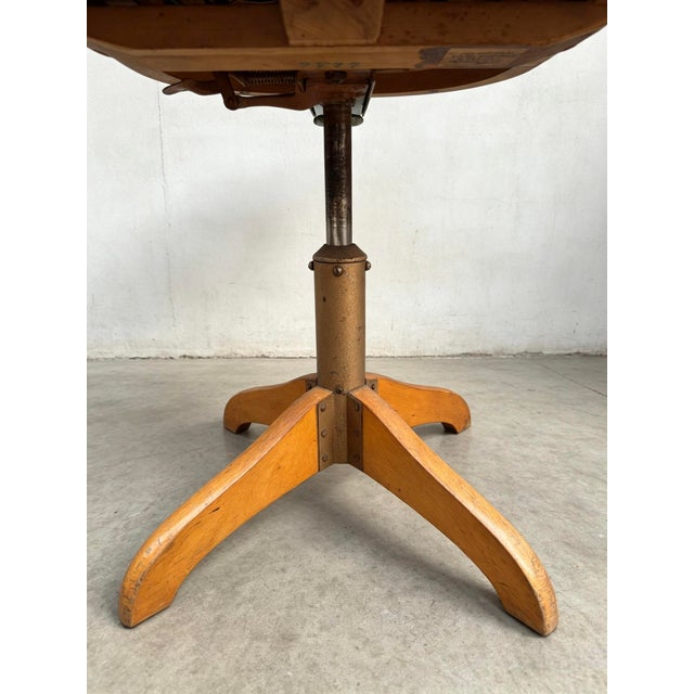 Factory Chair from Ama Elastik, 1930s For Sale - Image 9 of 11