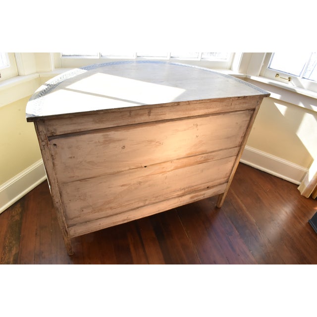 Wood 18th Century Continental Decorated Cabinet For Sale - Image 7 of 7