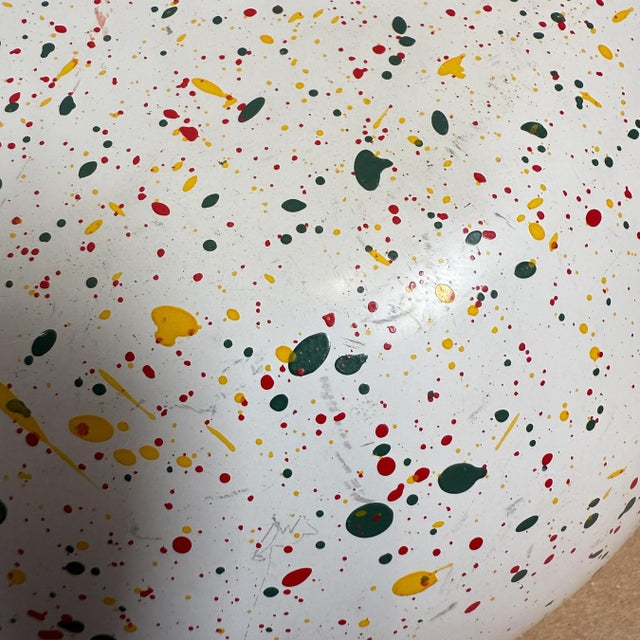 Paint Mid-Century Modern Florence Thomas Enamel Bowl For Sale - Image 7 of 7