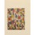 A rare vintage full-color print after oil painting "Composition In Bright Colors" (1919) by Piet Mondrian. Comes from a...