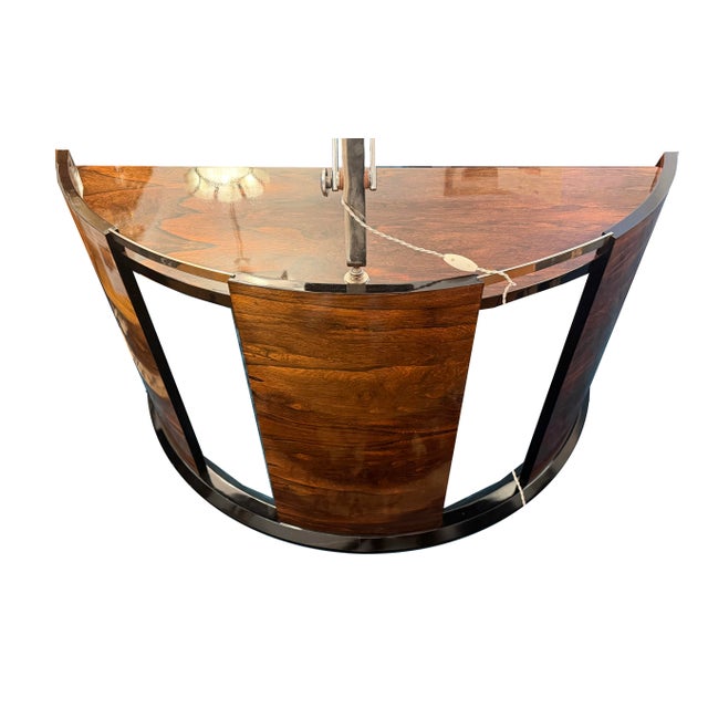 Brown Art Deco Dressing Table, France, 1930 For Sale - Image 8 of 9