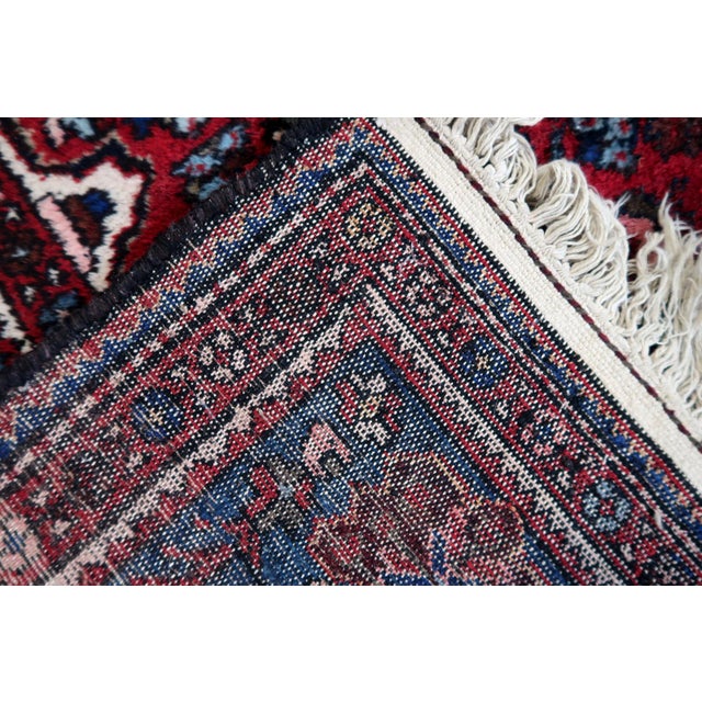 Persian 1960s, Handmade Vintage Persian Malayer Rug 5.4' X 10.6' For Sale - Image 3 of 15