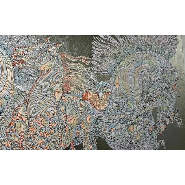 Printmaking Materials Guillaume Azoulay Lever De Soleil Limited Edition Etching Hand Signed & Numbered 2016 For Sale - Image 7 of 12