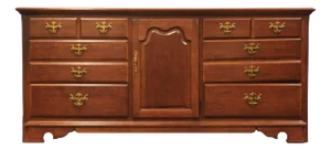 Thomasville Furniture Winston Court Solid Cherry Traditional Style 70" Triple Door Dresser 20611-140