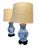 Vintage Porcelain Chinoiserie Table Lamps Set of 2 For Sale In Las Vegas - Image 6 of 7