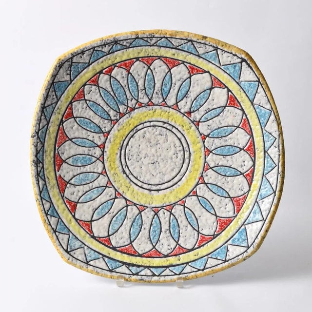 Mid-Century Platter from Fratelli Fanciullacci, 1960s For Sale - Image 6 of 9