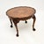 Antique Figured Walnut Pie Crust Coffee Table, 1920s For Sale - Image 3 of 8
