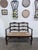 1960s French Country Natural Rush Bench For Sale - Image 9 of 9