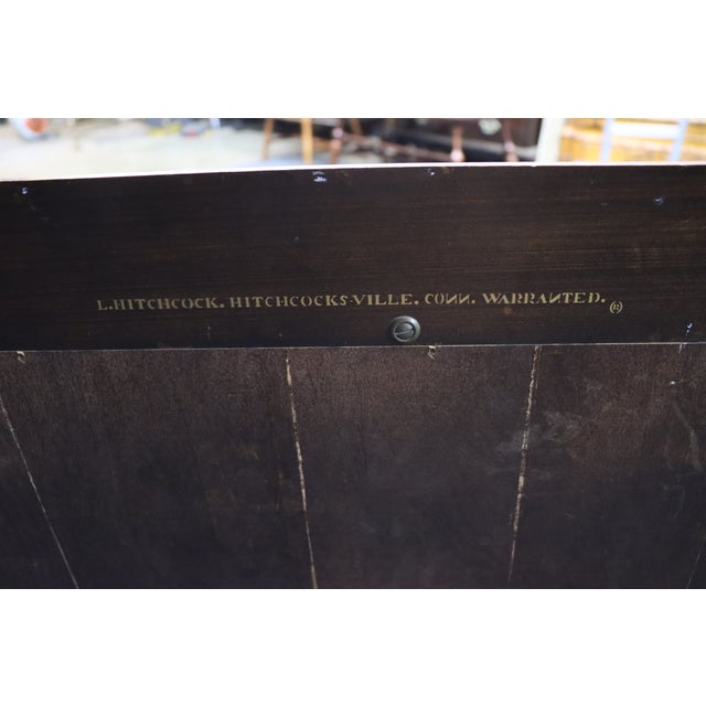 Hitchcock Stenciled Maple Two-Door Console Cabinet For Sale - Image 12 of 12