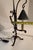 Early 20th Century Antique Hand-Forged Wrought Iron Lamp – Gothic Revival, Spanish Mission, Arts & Crafts Style For Sale - Image 5 of 12