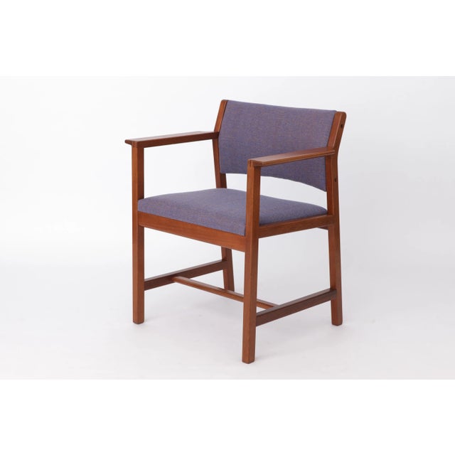 Set of Vintage Armchairs by Børge Mogensen for Fredericia Stolefabrik, 1960s For Sale - Image 3 of 11