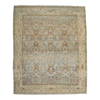Stunning Antique Persian Bibikabad Room Rug , 9' X 12' For Sale