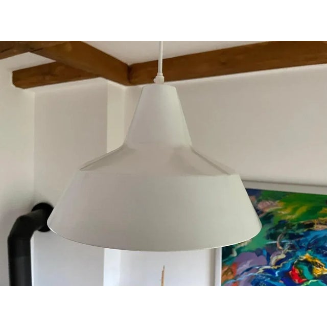 Silver Mid-Century Danish Nordisk Solar Pendant Light from Fog Morup, 1960s For Sale - Image 8 of 11