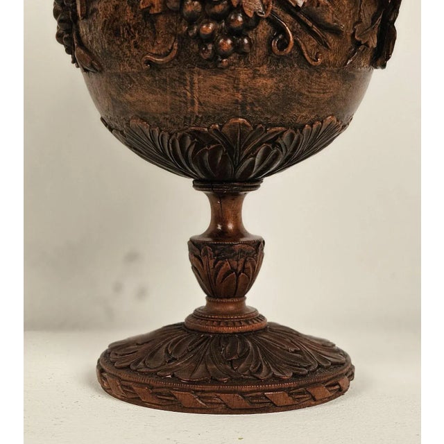 19th Century German or Swiss Carving of an Urn, 19th Century For Sale - Image 5 of 11
