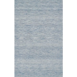 Momeni James Light Blue Hand Tufted Area Rug 2' X 3' For Sale