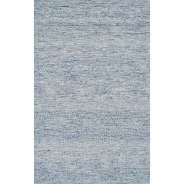Momeni James Light Blue Hand Tufted Area Rug 2' X 3' For Sale