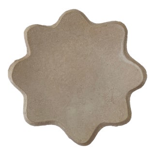 Morgan Peck Handmade Ceramic Scallop Platter For Sale