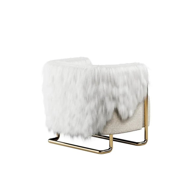 Max Armchair in Cream by HOMMÉS Studio For Sale - Image 4 of 7