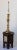 Vintage Anglo-Indian Engraved Brass Candlestick Table Lamp, Circa 1950 For Sale - Image 18 of 18