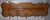 Antique 19thC Carved Wood Shelf With Cherub Angel Brass Hooks For Sale - Image 4 of 5