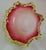 Victorian Frosted Cranberry Glass Preserve Bowl, 1880 For Sale - Image 6 of 8