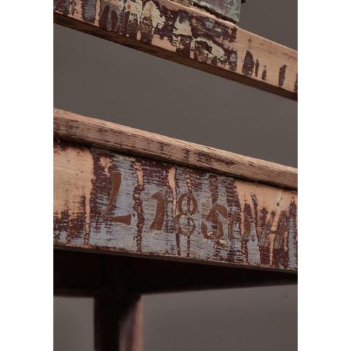 Swedish Folk Art Painted Pine Wood Almoge Chair, 1850 For Sale - Image 17 of 18