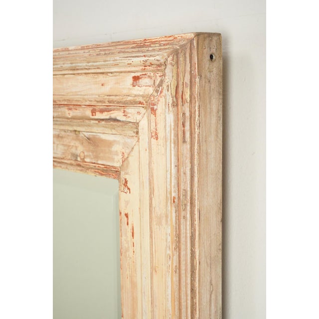 Wood Handcrafted Waldorf Astoria Presidential Molding Beveled Wall Mirror 57.75 X 47.5 In. For Sale - Image 7 of 8