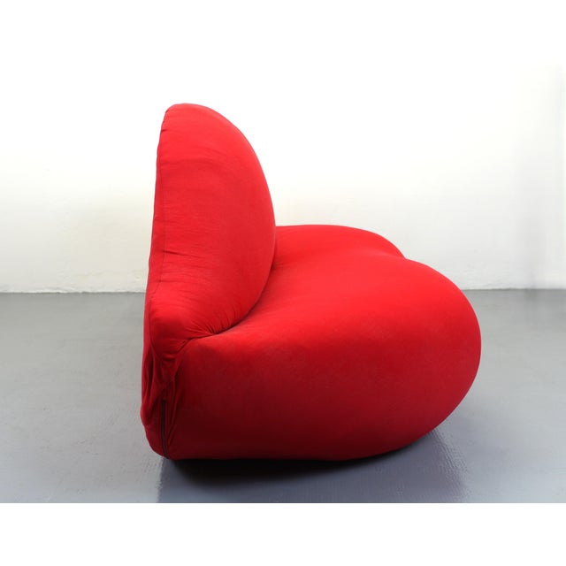 Gufram Studio 65 Bocca Sofa, 1970s, in Very Good conditions. Designed 1970 to 1979 This piece has an attribution mark, I...