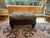 Lexington Woven Sofa With Floral Cushions With Matching Chair and Ottoman For Sale - Image 15 of 17