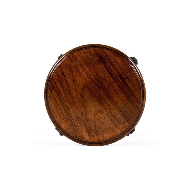 19th Century Mahogany and Brass Occasional Tables, Set of 2 For Sale - Image 17 of 18
