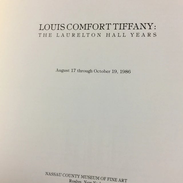Mid-Century Modern Louis Comfort Tiffany, Softcover Essay For Sale - Image 3 of 10
