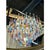 Contemporary Grand Multicolor Drops Murano Glass Chandelier by Simoeng For Sale - Image 3 of 8