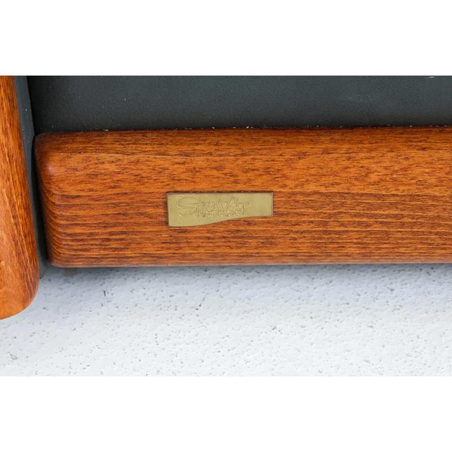 Late 20th Century Ekornes Leather Eldorado Lounge Chair & Ottoman For Sale - Image 12 of 16