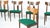 Mid-Century Modern Chairs in Wood and Fabric, Italy, 1960, Set of 6 For Sale - Image 11 of 18