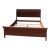 1980s Ethan Allen Cherry California King Bed Sleigh Designer For Sale