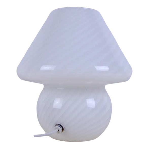 Murano Glass Table Lamp, 1970s For Sale