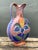 Textile Vintage Mexican Hand Painted Pitcher For Sale - Image 7 of 12